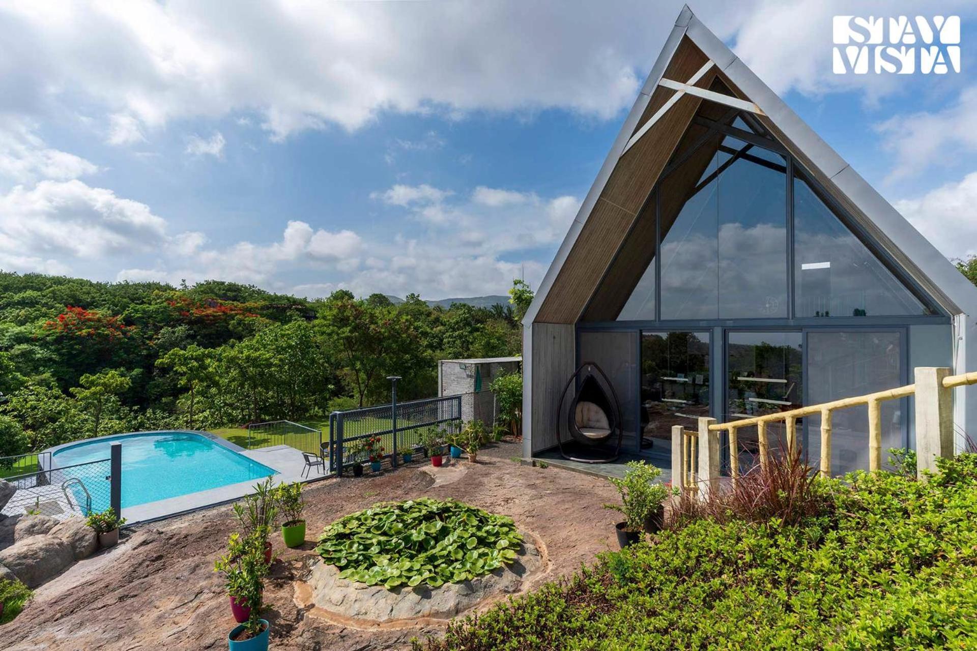 Stayvista'S Celeste Villa - Hill-View Retreat With Infinity Pool Nashik Exterior foto